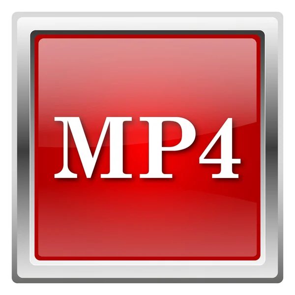 Icona mp4 — Foto Stock