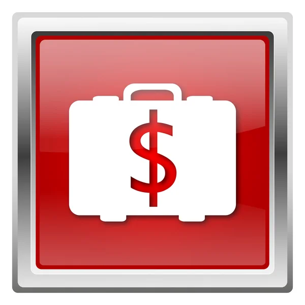 Dollar tas pictogram — Stockfoto