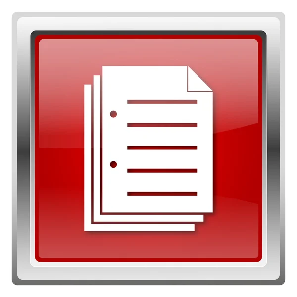 Document icon — Stock Photo, Image