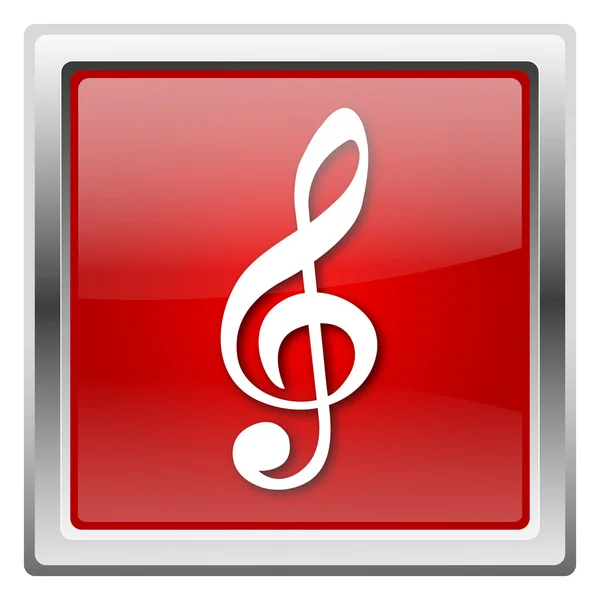 Icona della nota musicale — Foto Stock