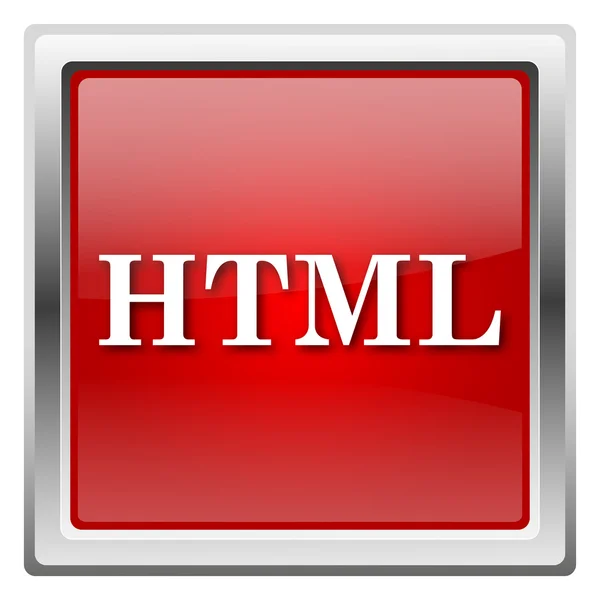 HTML εικονίδιο — Φωτογραφία Αρχείου