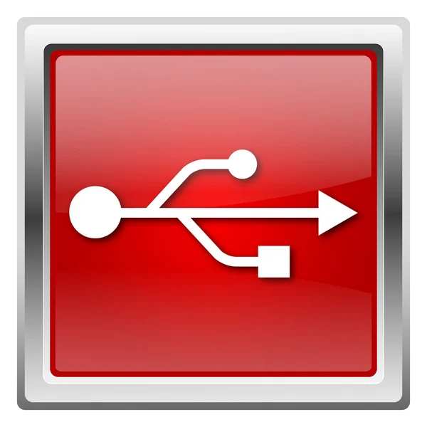 USB icon — Stock Photo, Image