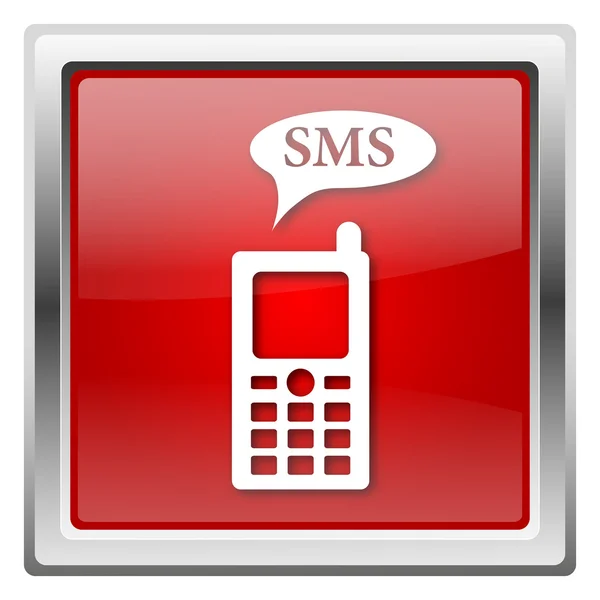 Иконка sms — стоковое фото