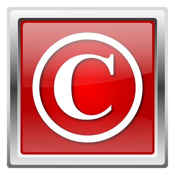 Icono de copyright —  Fotos de Stock