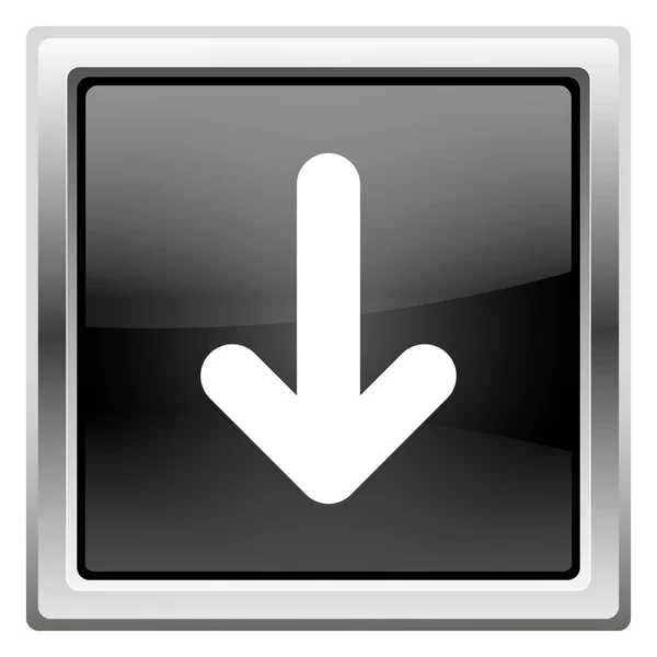 Down arrow icon — Stock Photo, Image