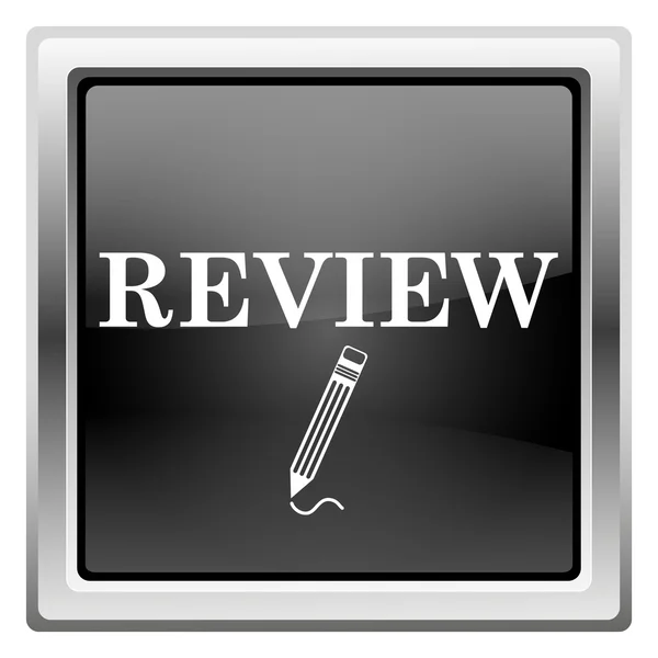 Review icon — Stock Photo, Image