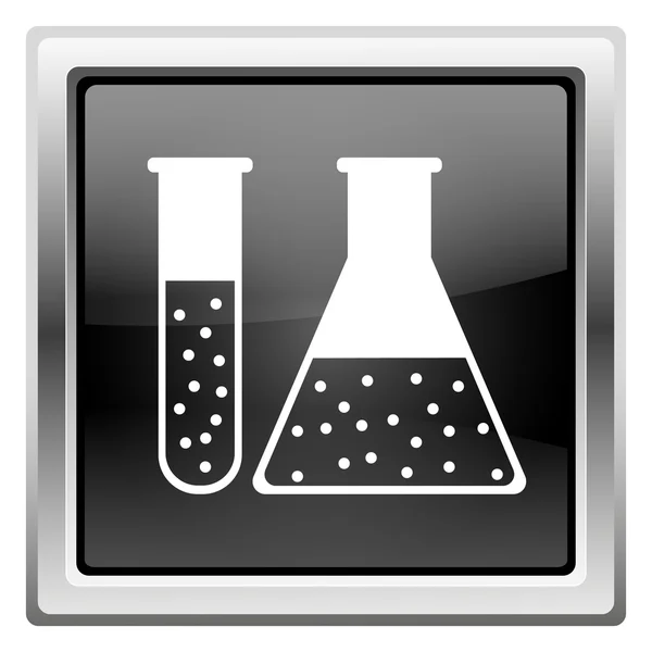 Установити піктограму хімії — стокове фото