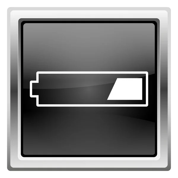 1 derde opgeladen batterijpictogram — Stockfoto