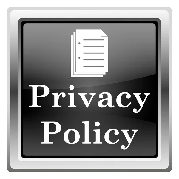 Politica sulla privacy Icona — Foto Stock