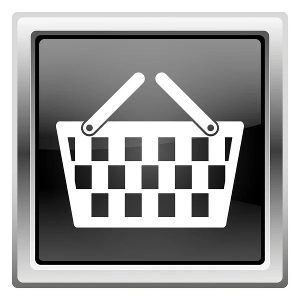 Ikona koszyka zakupów — Zdjęcie stockowe