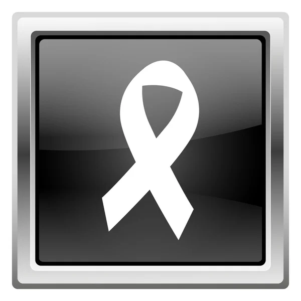 Breast cancer ribbon icon — Stock Photo, Image