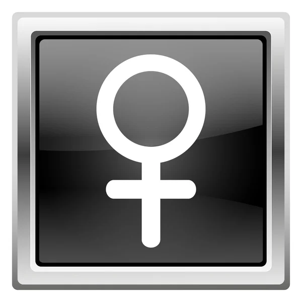 Icono de signo femenino —  Fotos de Stock