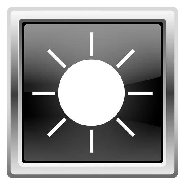Ícone solar — Fotografia de Stock
