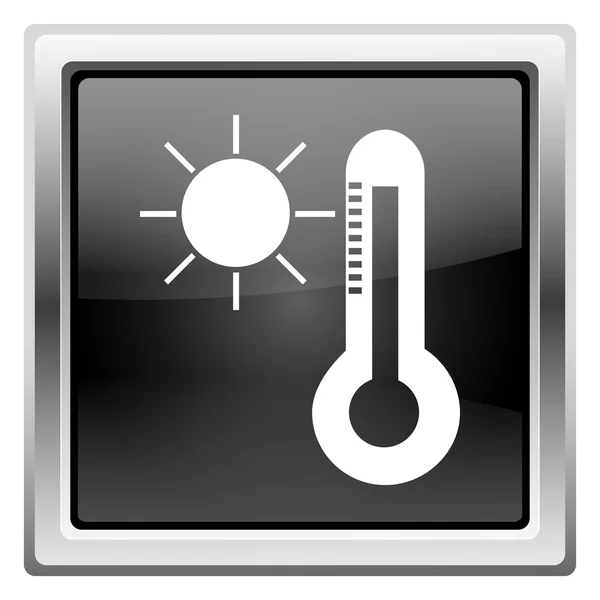 Sonne und Thermometer — Stockfoto