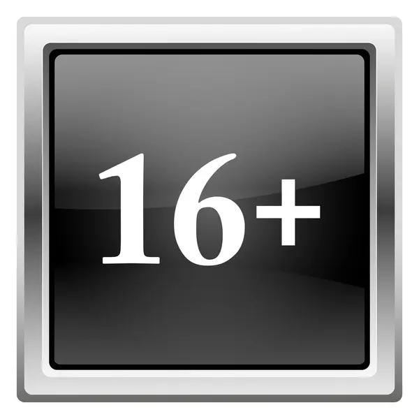 16 + ícone — Fotografia de Stock