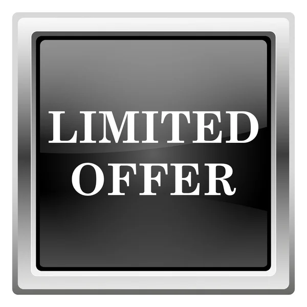 Ícone oferta limitada — Fotografia de Stock