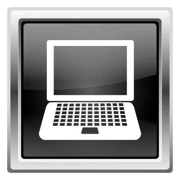 Laptop pictogram — Stockfoto