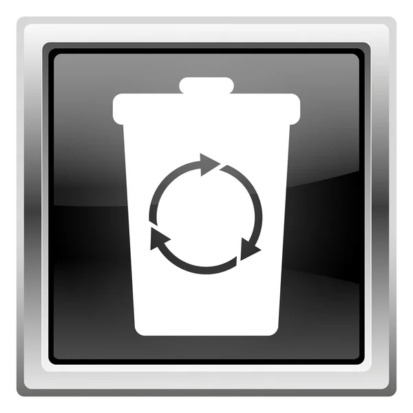 Recycle bin icon — Stock Photo, Image