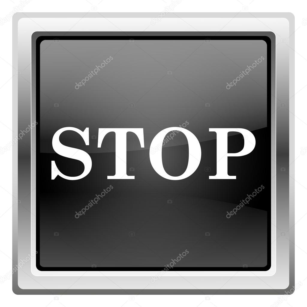 Stop icon — Stock Photo © valentint #32399589