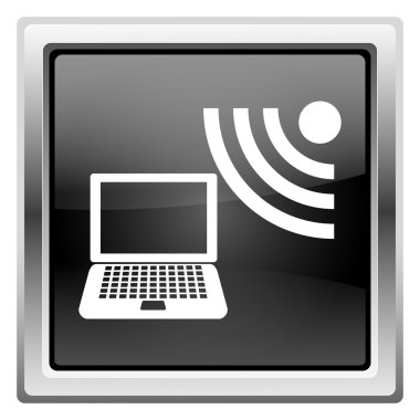 kablosuz dizüstü bilgisayar simgesi