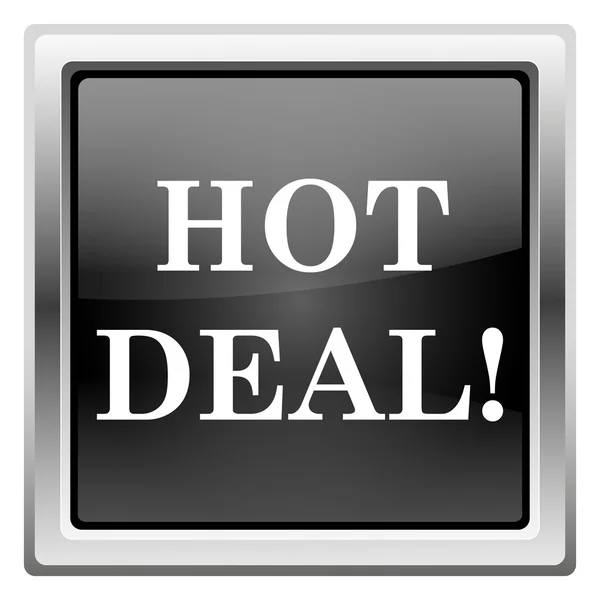 Ikona Hot deal — Zdjęcie stockowe