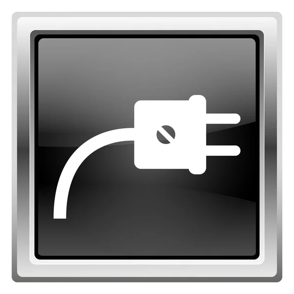Plug icono — Foto de Stock
