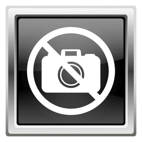 Forbidden camera icon — Stock Photo, Image