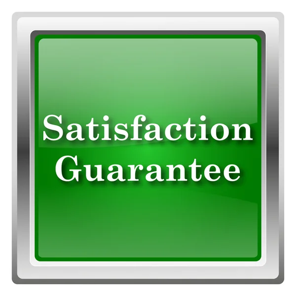 Satisfaction guarantee icon — Stock Photo, Image