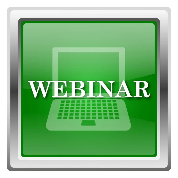 Icona del webinar — Foto Stock