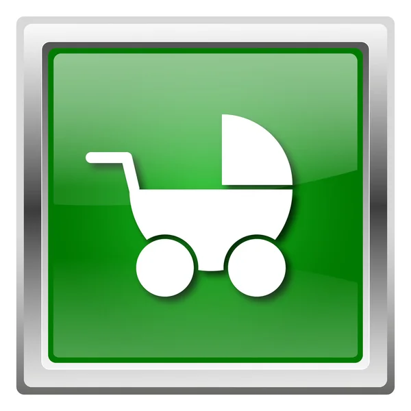 Kinderwagen pictogram — Stockfoto