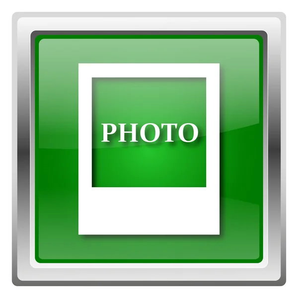 Photo icon — Stock Photo, Image