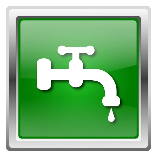 Water tap icon — Stock Photo, Image