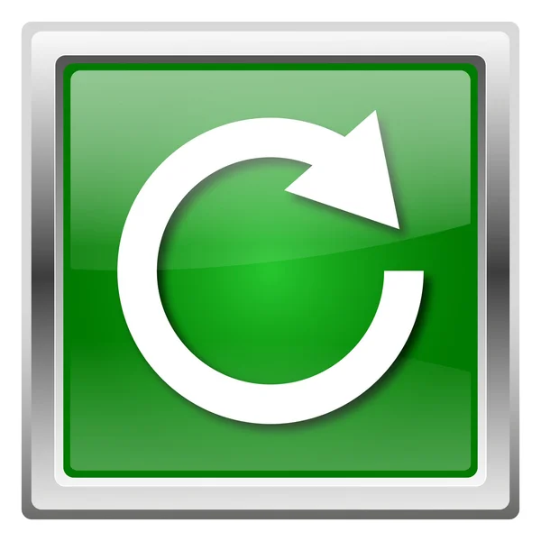 Reload one arrow icon — Stock Photo, Image