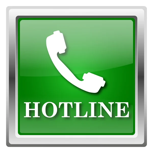 Hotline pictogram — Stockfoto