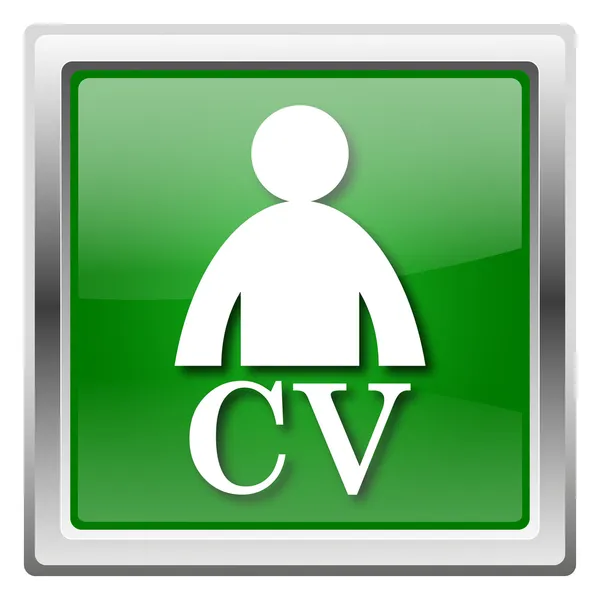 CV-pictogram — Stockfoto