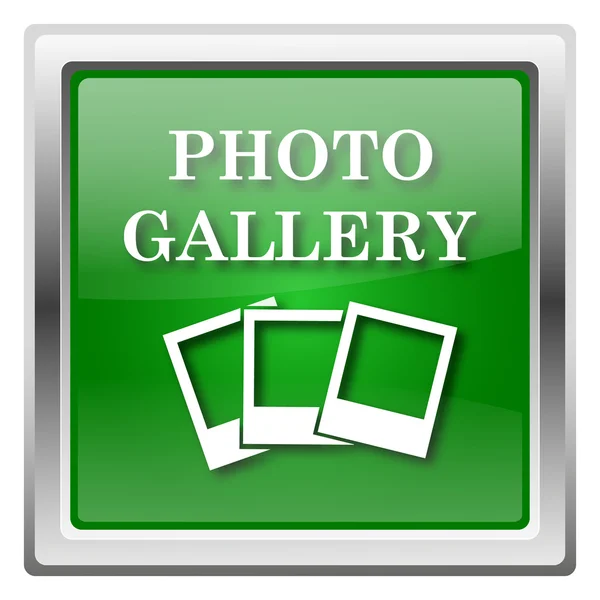 Photo gallery icon — Stock Photo, Image