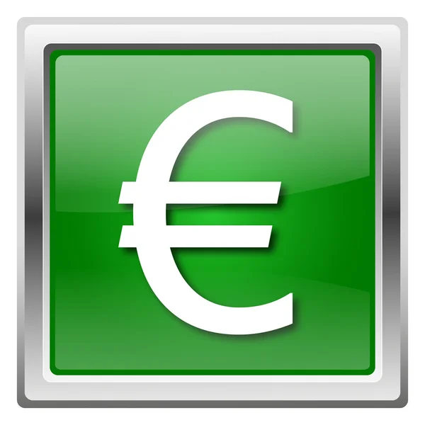 Icono del euro — Foto de Stock