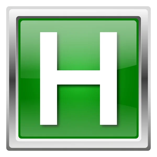 Ikon för sjukhus — Stockfoto