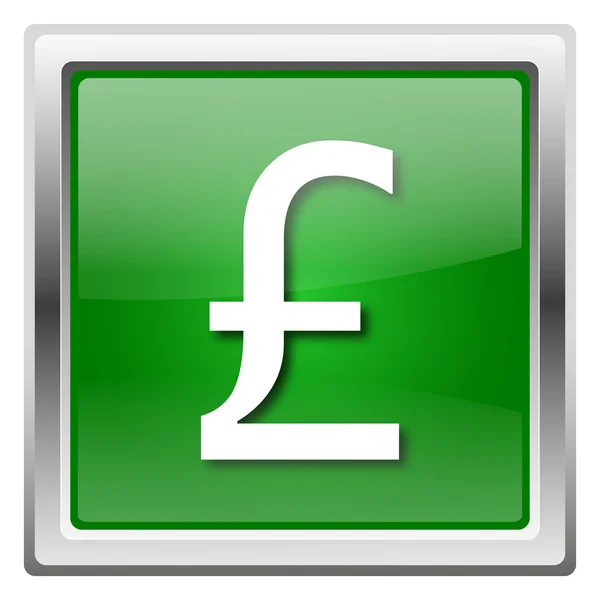 Pound icon — Stock Photo, Image