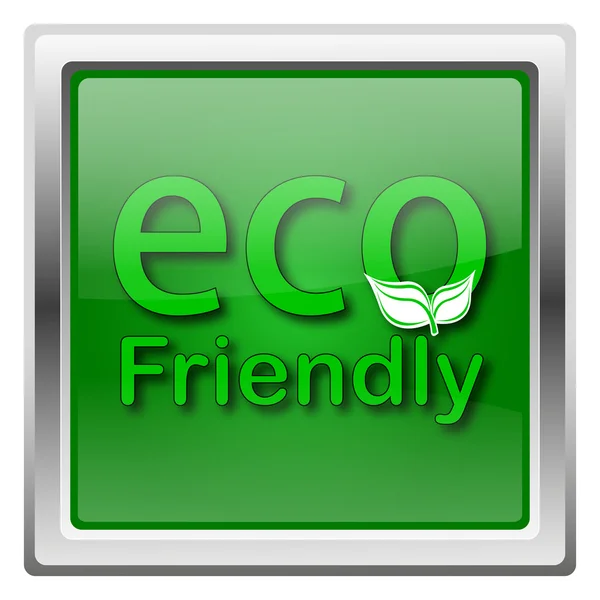 Eco φιλικό εικονίδιο — Φωτογραφία Αρχείου