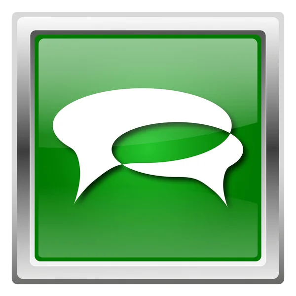 Chat bubbles icon — Stock Photo, Image