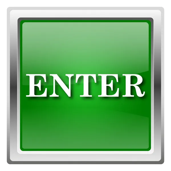 Enter icon — Stock Photo, Image