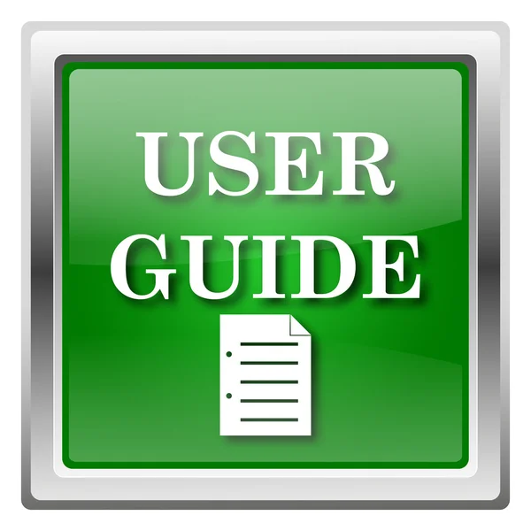 Benutzerhandbuch-Symbol — Stockfoto