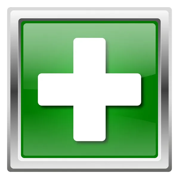 Medical cross icon — Stock Photo, Image