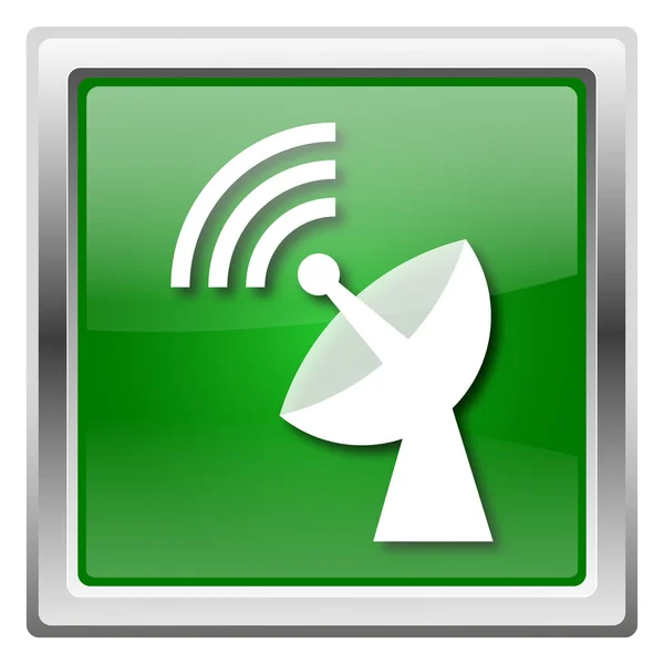 Wireless antenna icon — Stock Photo, Image