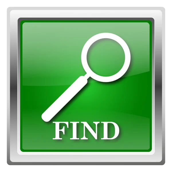 Find icon — Stock Photo, Image