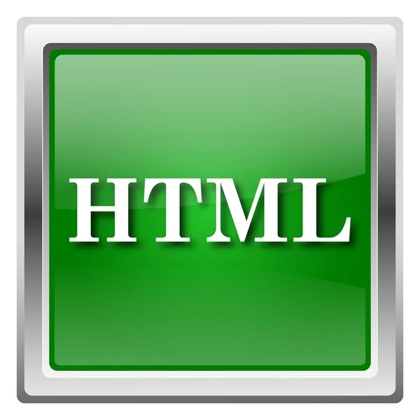 HTML піктограма — стокове фото