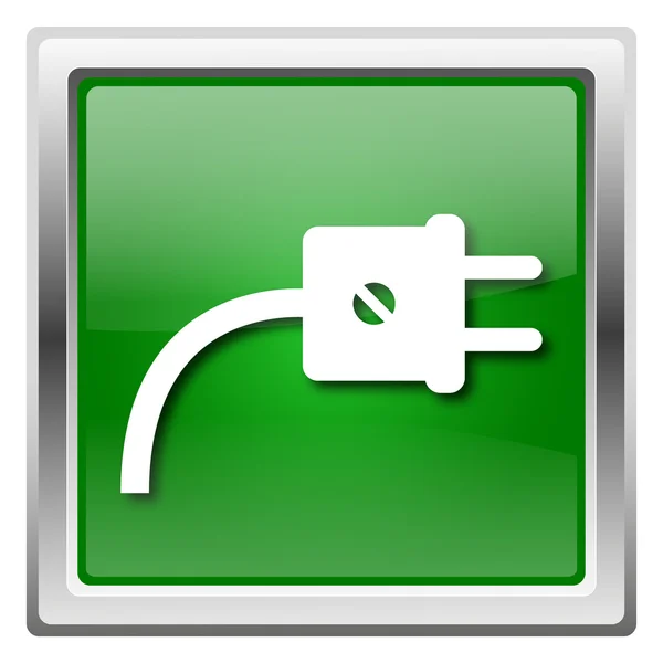 Plug icon — Stock Photo, Image