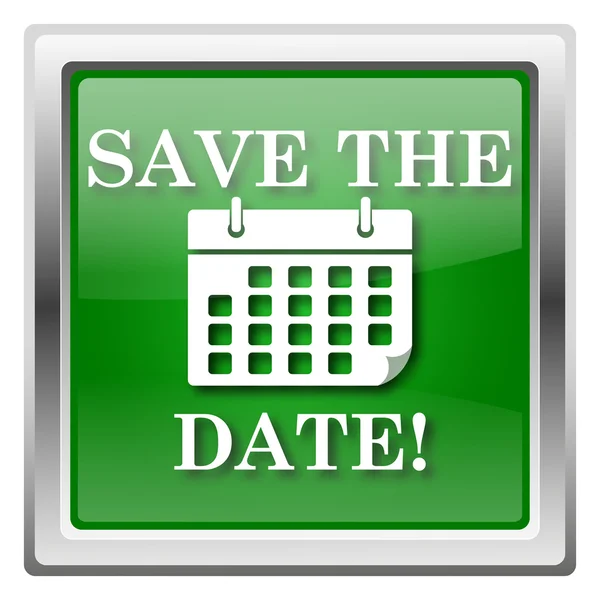 Save the date icon — Stock Photo, Image