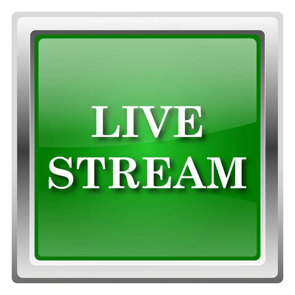 Live stream icon — Stock Photo, Image